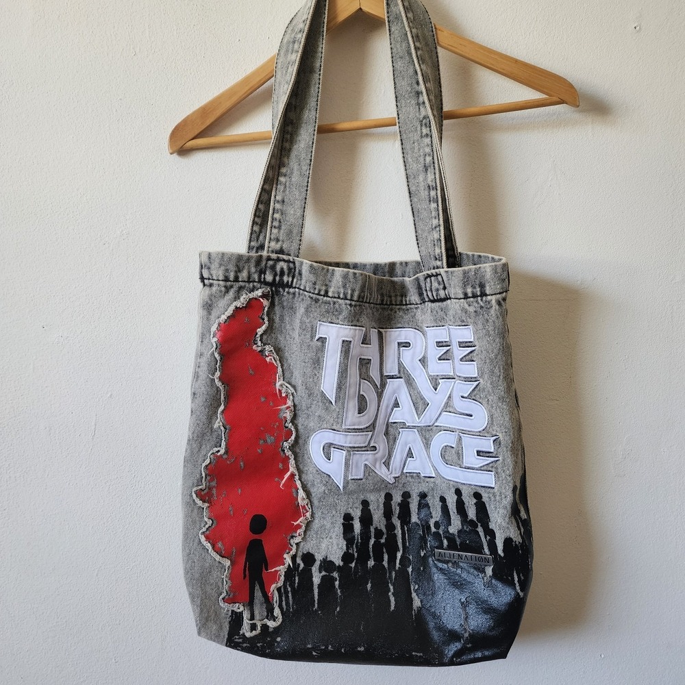 Three Days Grace Gray Tote Bag